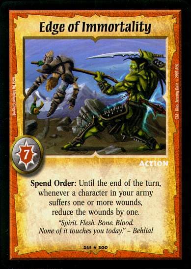 Edge of Immortality - FOIL — image 1