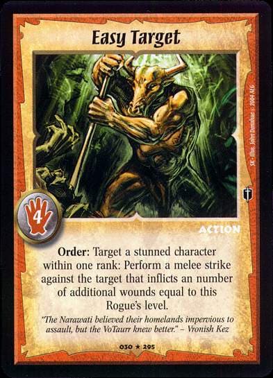 Easy Target - FOIL — image 1