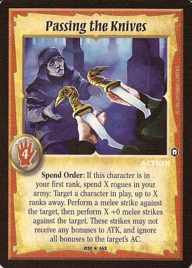 Passing the Knives - FOIL — image 1
