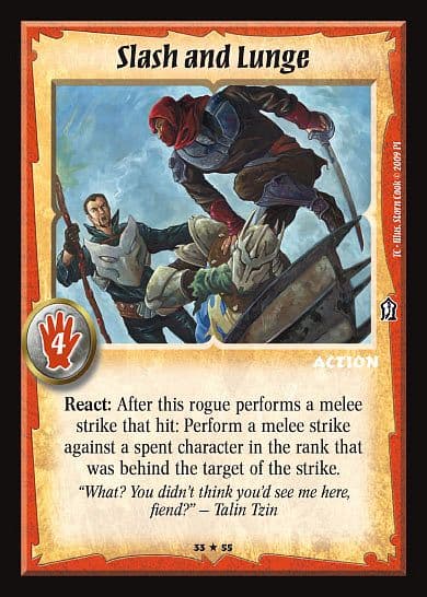 Slash and Lunge - FOIL — image 1