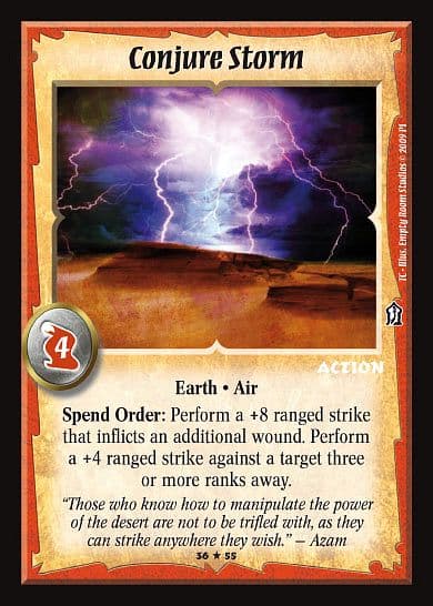 Conjure Storm - FOIL — image 1