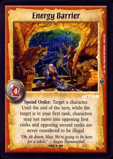 Energy Barrier - FOIL — image 1