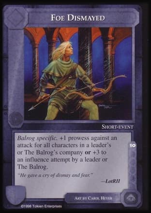 Foe Dismayed — image 1