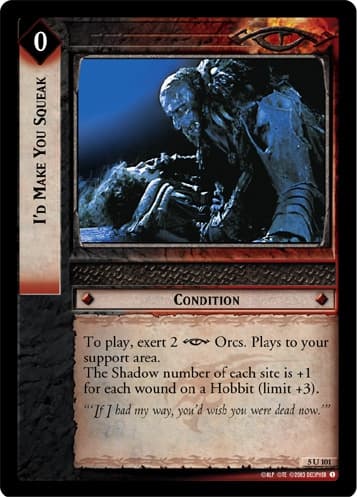 I'd Make You Squeak - FOIL — image 1