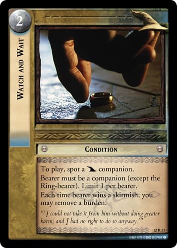 Watch and Wait — image 1