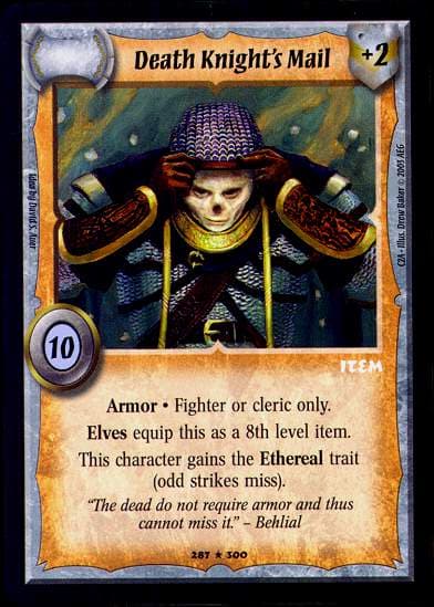 Death Knight's Mail - FOIL — image 1