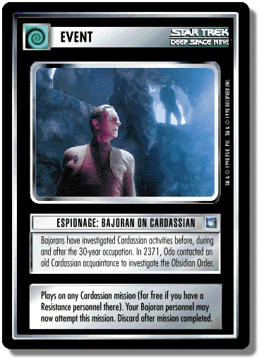 Espionage: Bajoran on Cardassian — image 1
