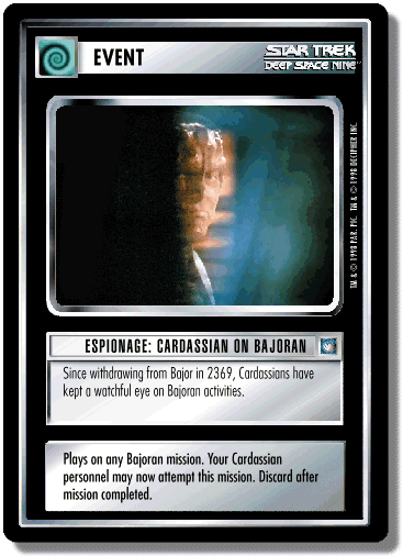 Espionage: Cardassian on Bajoran — image 1