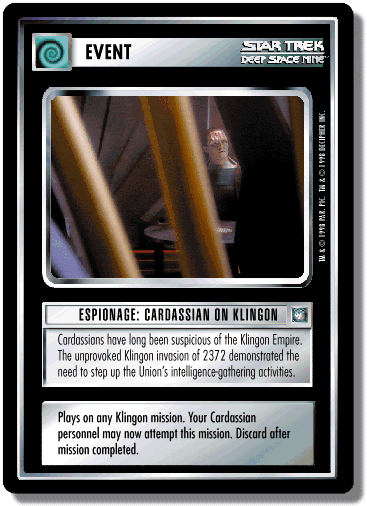 Espionage: Cardassian on Klingon — image 1