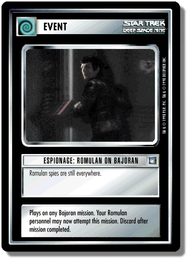 Espionage: Romulan on Bajoran — image 1