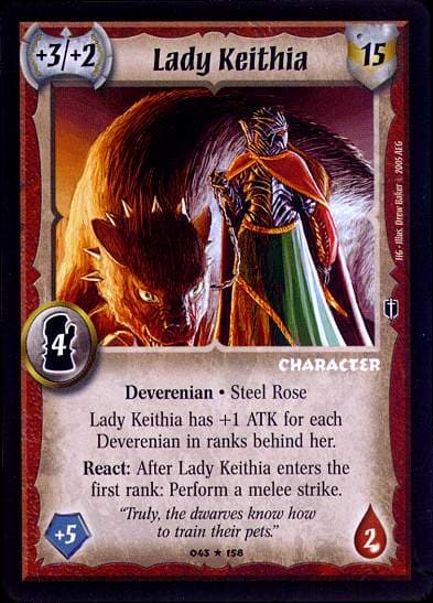 Lady Keithia - FOIL — image 1