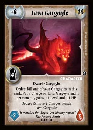 Lava Gargoyle - FOIL — image 1