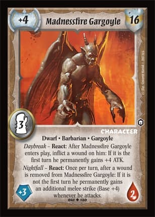 Madnessfire Gargoyle — image 1