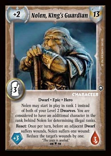 Nolen, King's Guardian — image 1