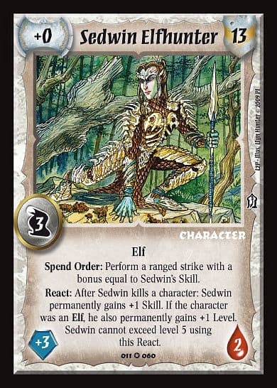 Sedwin Elfhunter - FOIL — image 1