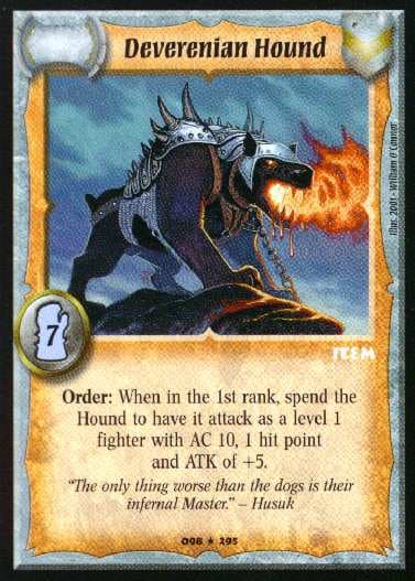 Deverenian Hound - FOIL — image 1