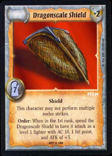 Dragonscale Shield - FOIL — image 1