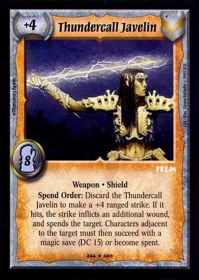 Thundercall Javelin - FOIL — image 1