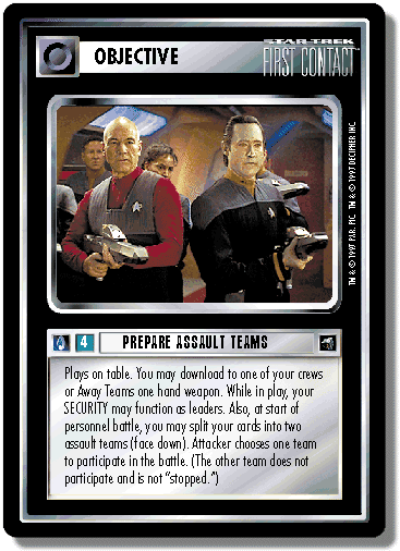 Prepare Assault Teams — image 1
