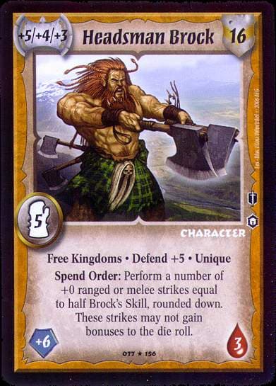 Headsman Brock — image 1