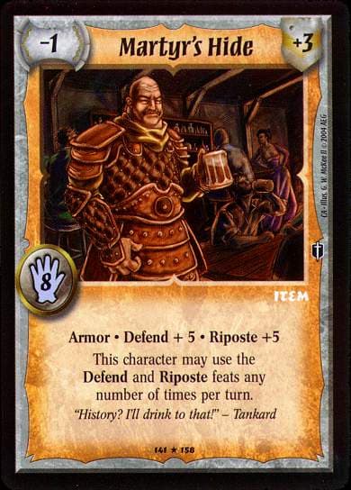 Martyr's Hide - FOIL — image 1