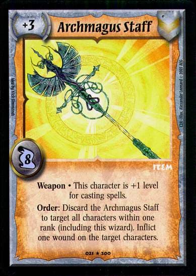 Archmagus Staff - FOIL — image 1