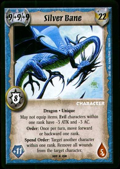 Silver Bane - FOIL — image 1
