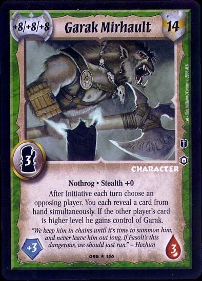 Garak Mirhault - FOIL — image 1
