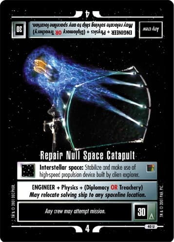 Repair Null Space Catapult — image 1