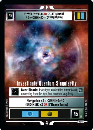 Investigate Quantum Singularity — image 1