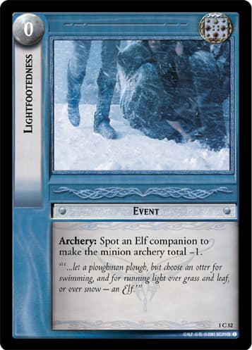 Lightfootedness - FOIL — image 1