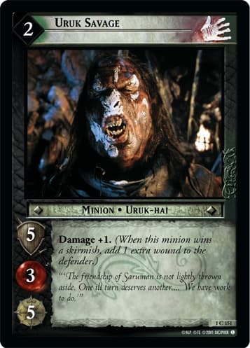 Uruk Savage - FOIL — image 1