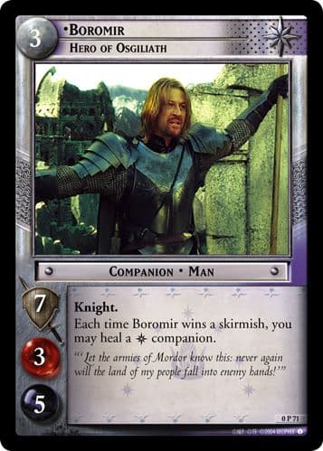 Boromir, Hero of Osgiliath - FOIL — image 1