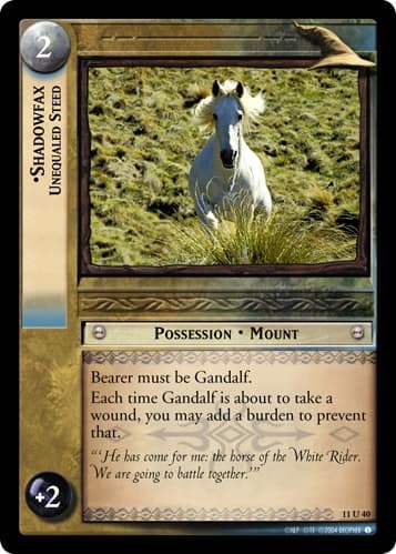 Shadowfax, Unequaled Steed — image 1