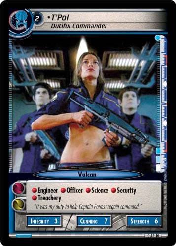 T'Pol, Dutiful Commander — image 1