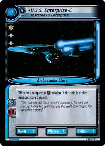 U.S.S. Enterprise-C, Yesterday's Enterprise — image 1