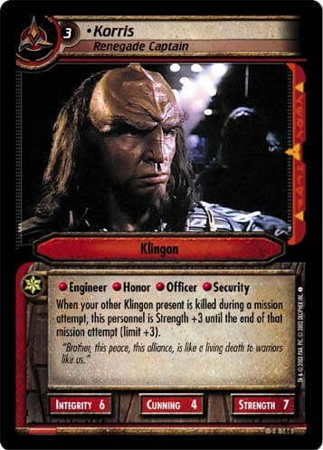 Korris, Renegade Captain — image 1