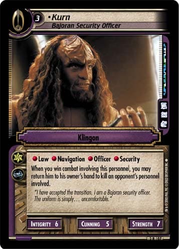 Kurn, Bajoran Security Officer — image 1