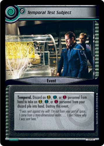 Temporal Test Subject — image 1