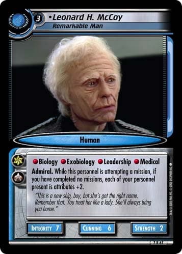 Leonard H. McCoy, Remarkable Man — image 1