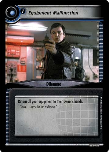 Equipment Malfunction — image 1