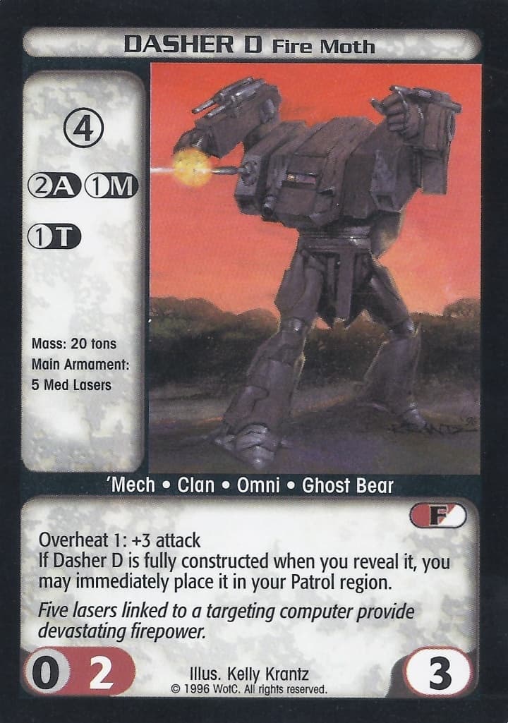 Dasher D (Fire Moth) — image 1