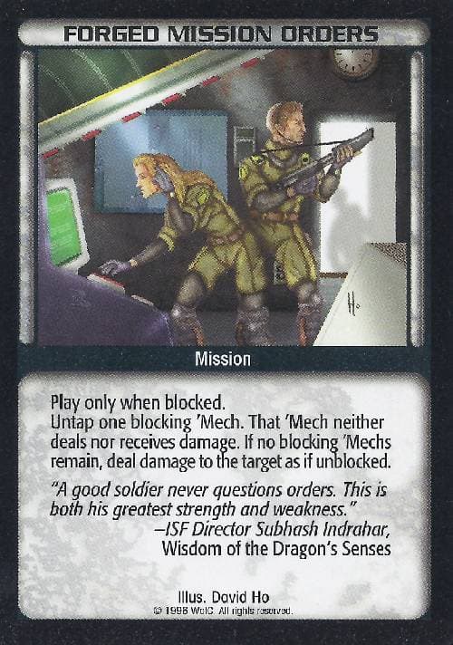 Forged Mission Orders — image 1