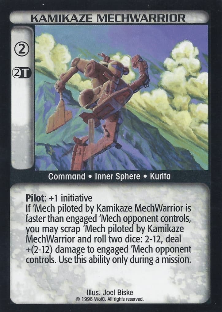 Kamikaze MechWarrior — image 1
