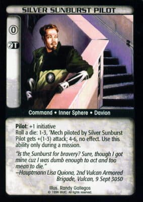 Silver Sunburst Pilot — image 1