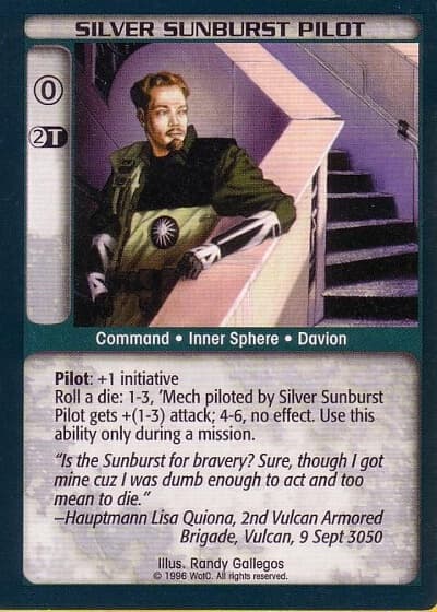 Silver Sunburst Pilot — image 1