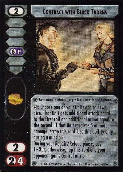 Contract with Black Thorns (CE) — image 1