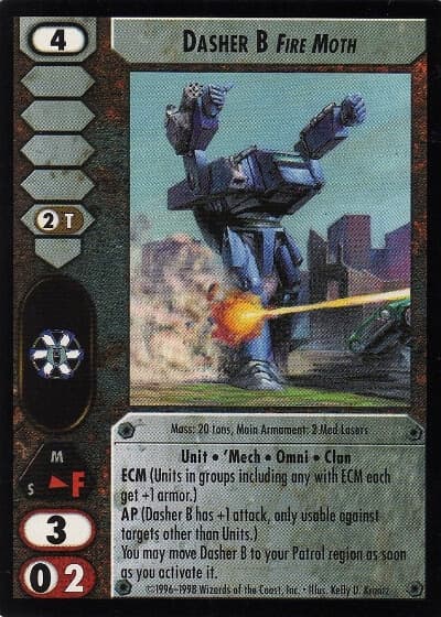 Dasher B (Fire Moth) (CE) — image 1