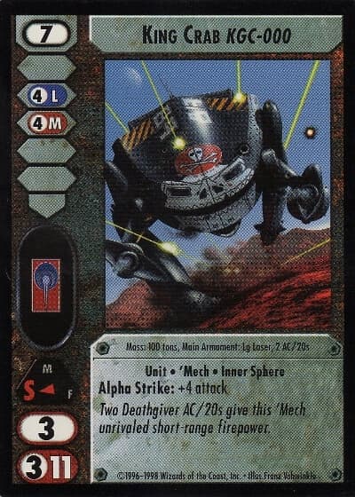 King Crab (KGC-000) (CE) — image 1