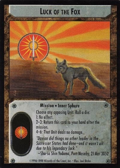 Luck of the Fox (CE) — image 1